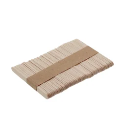 100 bâtonnets en bois pour glaces esquimaux 7cm - Silikomart