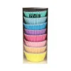 100 caissettes pour muffins et cupcakes doublées de feuille
