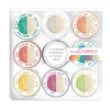 9 Colorants de surface en poudre irisés 1.5g - Scrapcooking