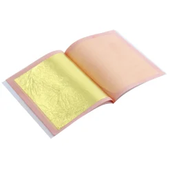 3 feuilles d'or alimentaire 8 x 8 cm - Patisdécor