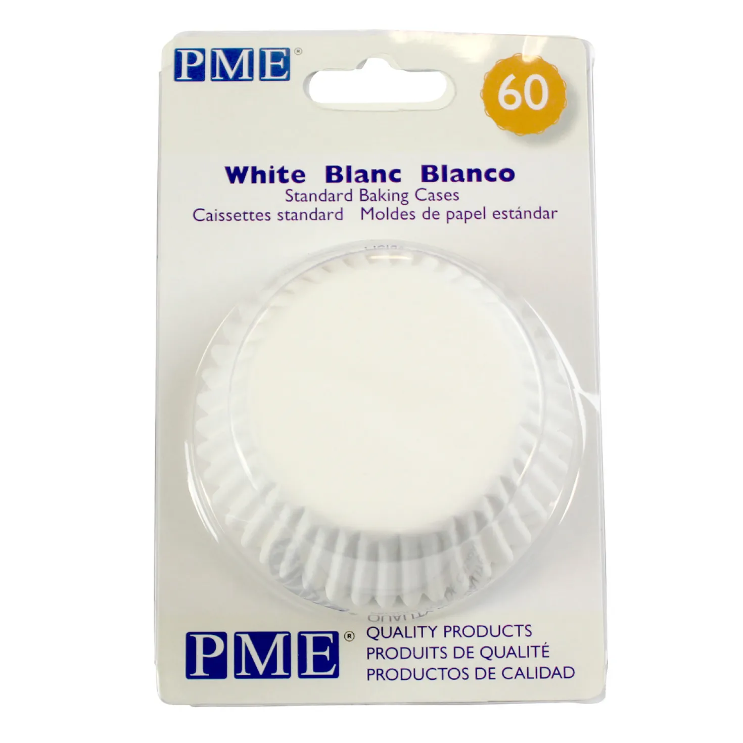 100 mini caissettes pour muffins et cupcakes blanches 3.3 x