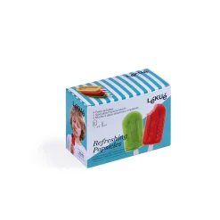 4 moules à glace esquimaux en silicone - Lékué