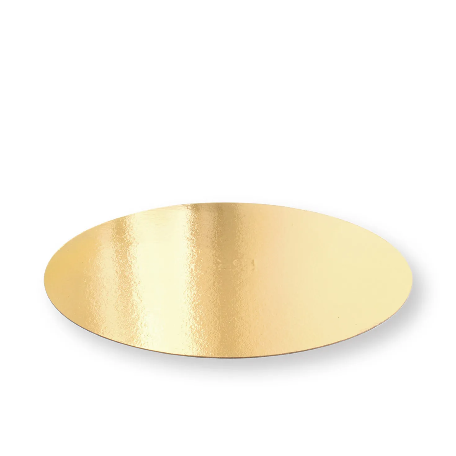 5 supports à gâteaux ronds dorés 26 cm