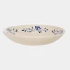Assiette calotte 22cm Appoline bleue - Table Passion