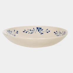 Assiette calotte 22cm Appoline bleue - Table Passion