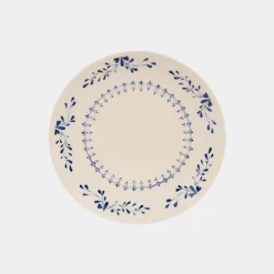 Assiette plate 27cm Appoline bleue - Table Passion