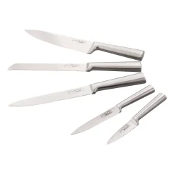 Bloc de 5 couteaux inox Kimono bambou - Jean Dubost