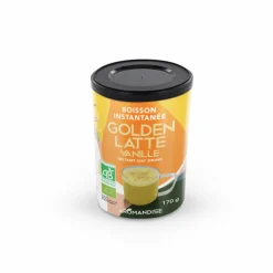 Boisson instantanée Golden Latte vanille 170 gr - Aromandise