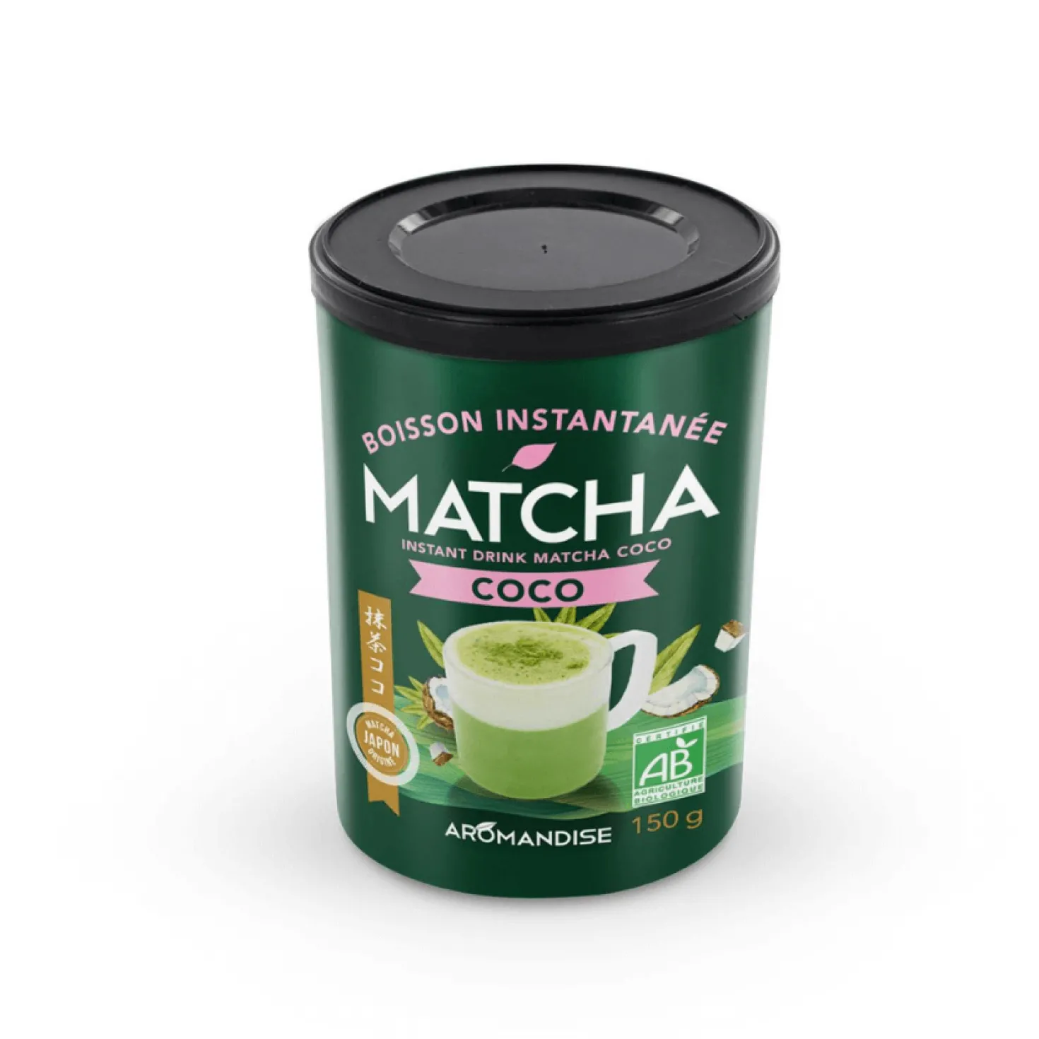 Boisson instantanée Matcha Coco 150 gr - Aromandise