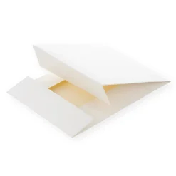 Boîte à gâteaux blanche 18 x 18 x 5 cm - Patisdecor