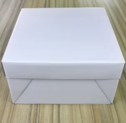 Boîte gâteaux blanche 15.2 x 15.2 x 15.2 cm bento cake - PME