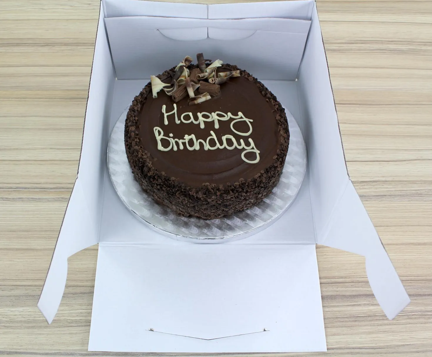 Boîte gâteaux blanche 15.2 x 15.2 x 15.2 cm bento cake - PME