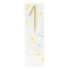 Bougie chiffre 1 Happy confetti - Wondercandle