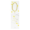 Bougie chiffre 0 Happy confetti - Wondercandle