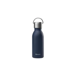 Bouteille isotherme inox 350 ml Active bleu marine - Qwetch