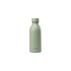 Bouteille isotherme inox 500ml Icon vert tilleul - Qwetch