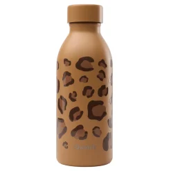 Bouteille isotherme inox 500ml Icon Léopard Camel- Qwetch