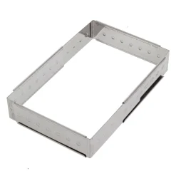 Cadre extensible en inox de 16 à 28 cm - Alice Délice