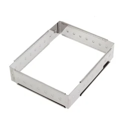 Cadre extensible en inox de 16 à 28 cm - Alice Délice