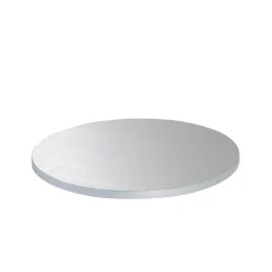 Cake drum : base épaisse pour gâteau ronde argentée 30 cm