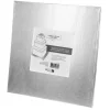 Cake drum : base épaisse pour gâteau carrée argentée 35 cm