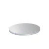 Cake drum : base épaisse pour gâteau ronde argentée 25 cm
