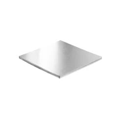 Cake drum : base épaisse pour gâteau carrée argentée 25 cm