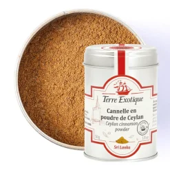 Cannelle en poudre 50 gr - Terre Exotique