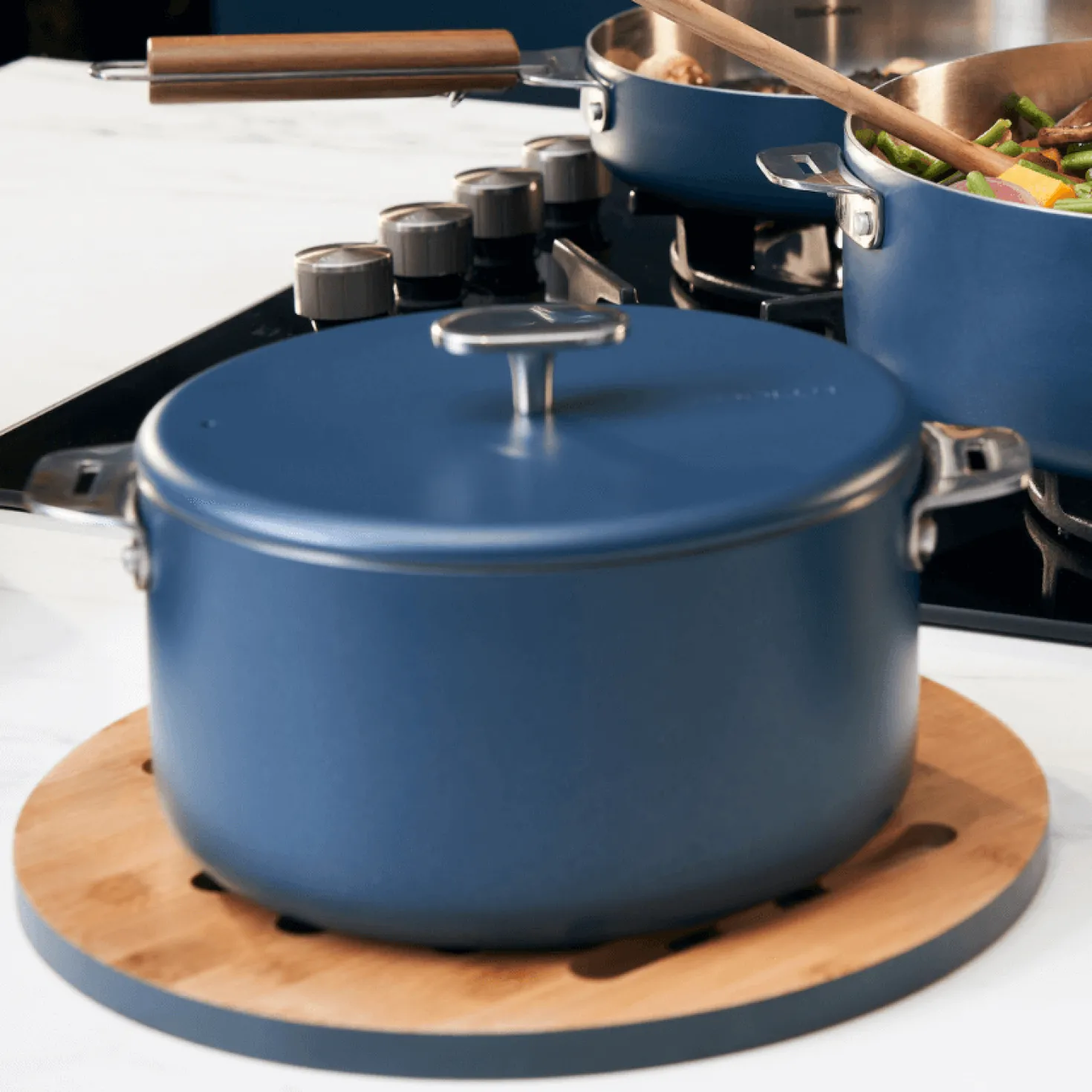 Casserole amovible inox Merveilleuse 20 cm myrtille - Cookut