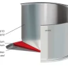 Casserole inox amovible Mutine 16 cm sans PFAS - Cristel