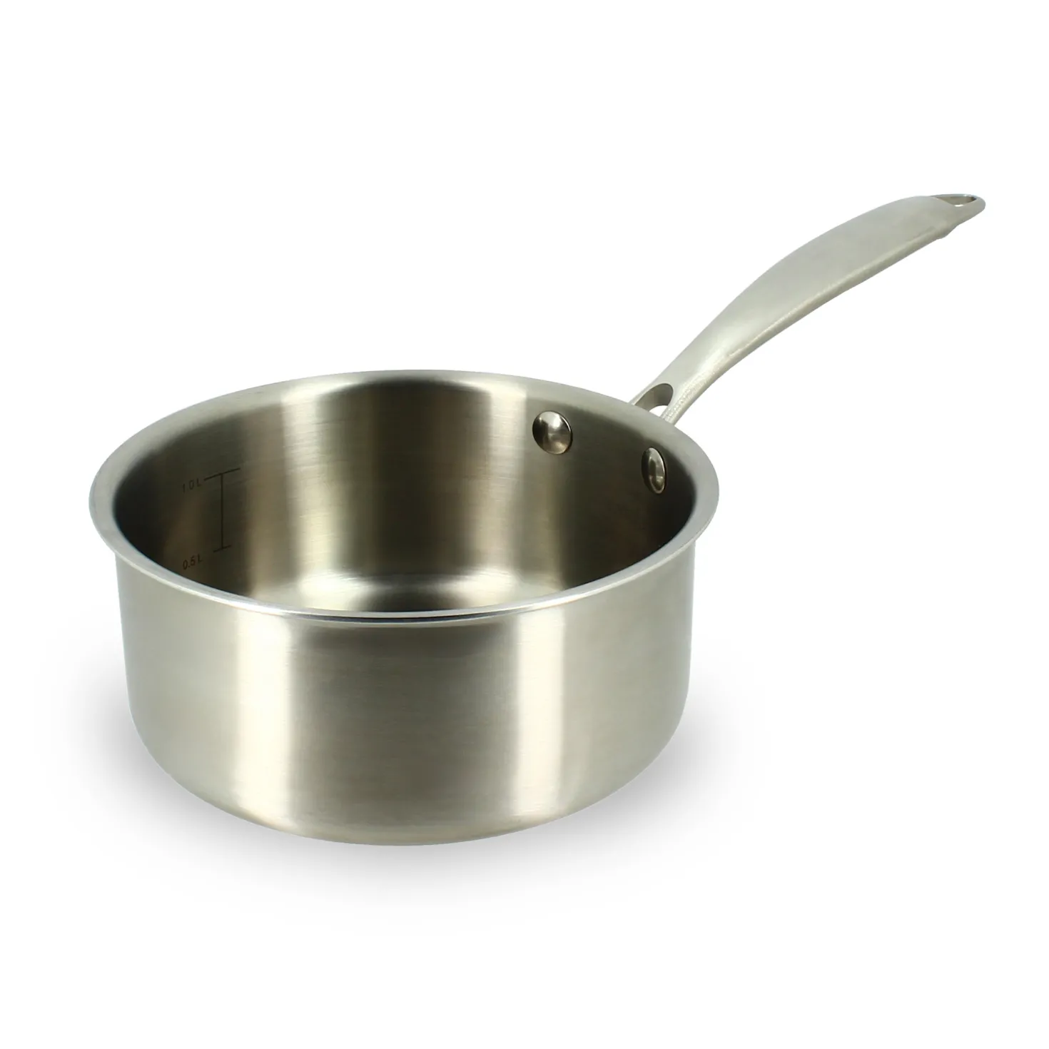 Casserole inox Triply 16 cm sans PFAS - Menastyl