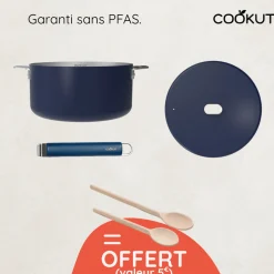 Casserole Merveilleuse Myrtille 20 cm + accessoires offerts