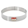Cercle à mousse en inox 6/8 parts 24 cm - Alice Délice