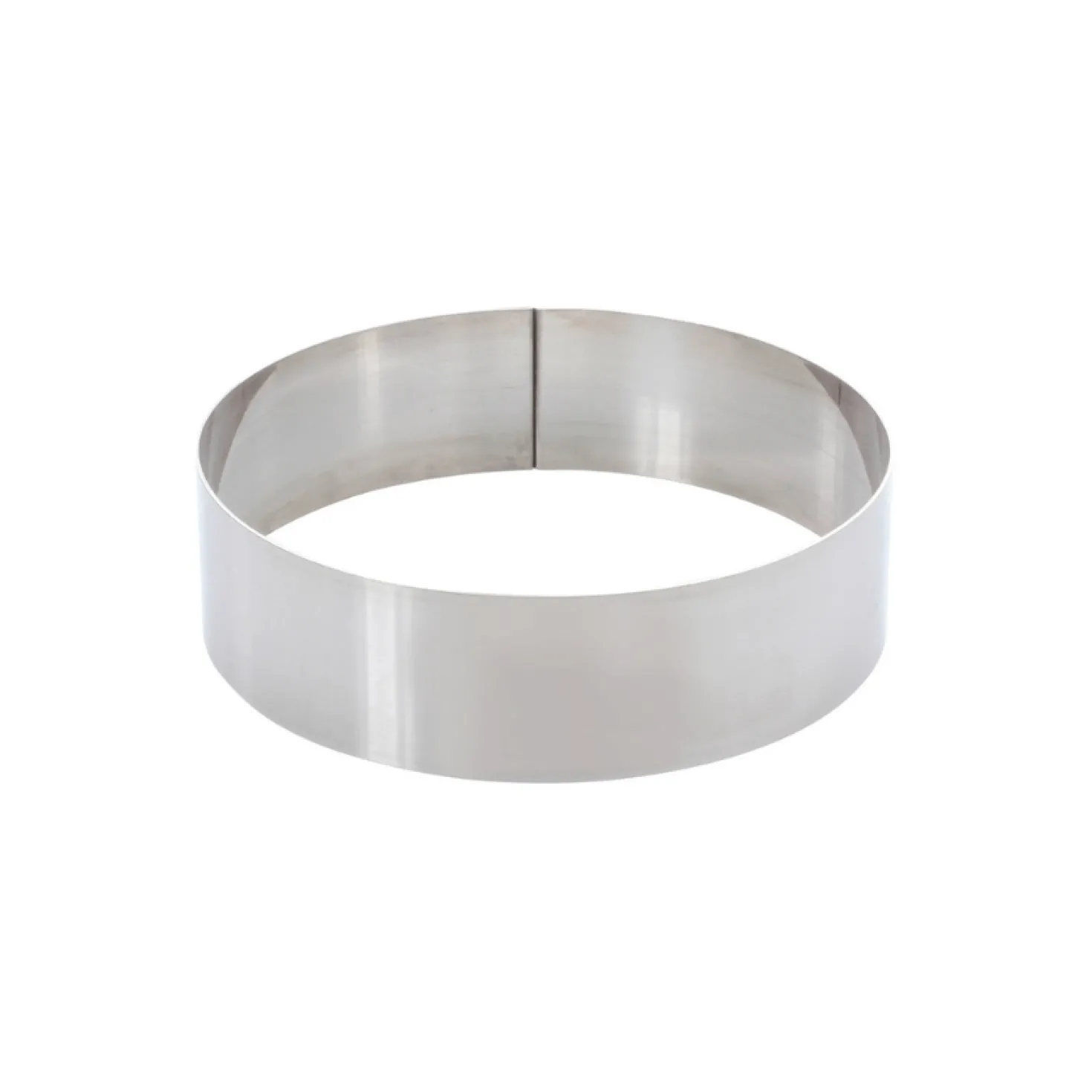 Cercle à mousse en inox 4 parts 16 cm - Alice Délice