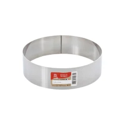 Cercle à mousse en inox 4 parts 16 cm - Alice Délice