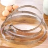 Cercle à tarte en inox perforé 6/8 parts 24.5 cm - Alice Dé