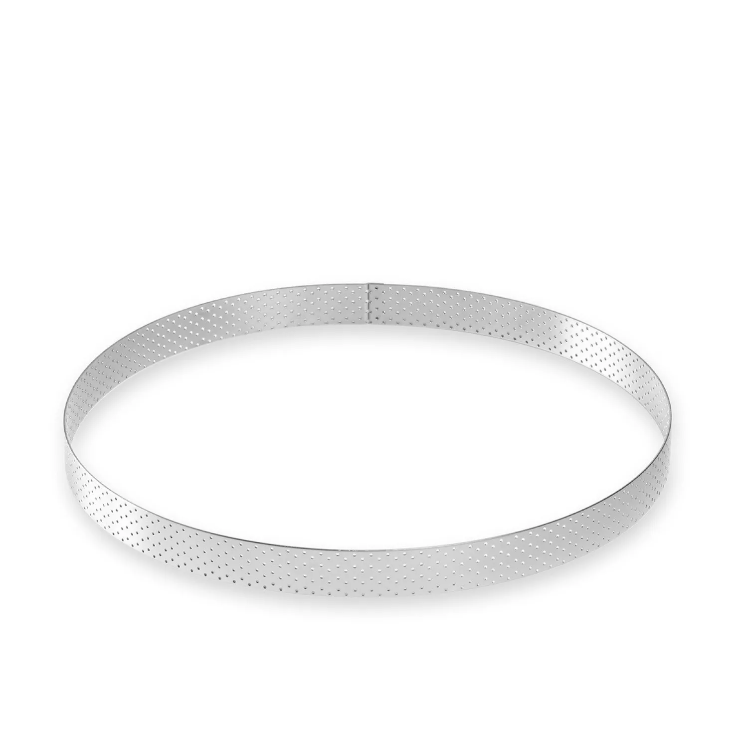 Cercle à tarte en inox perforé 6/8 parts 24.5 cm - Alice Dé