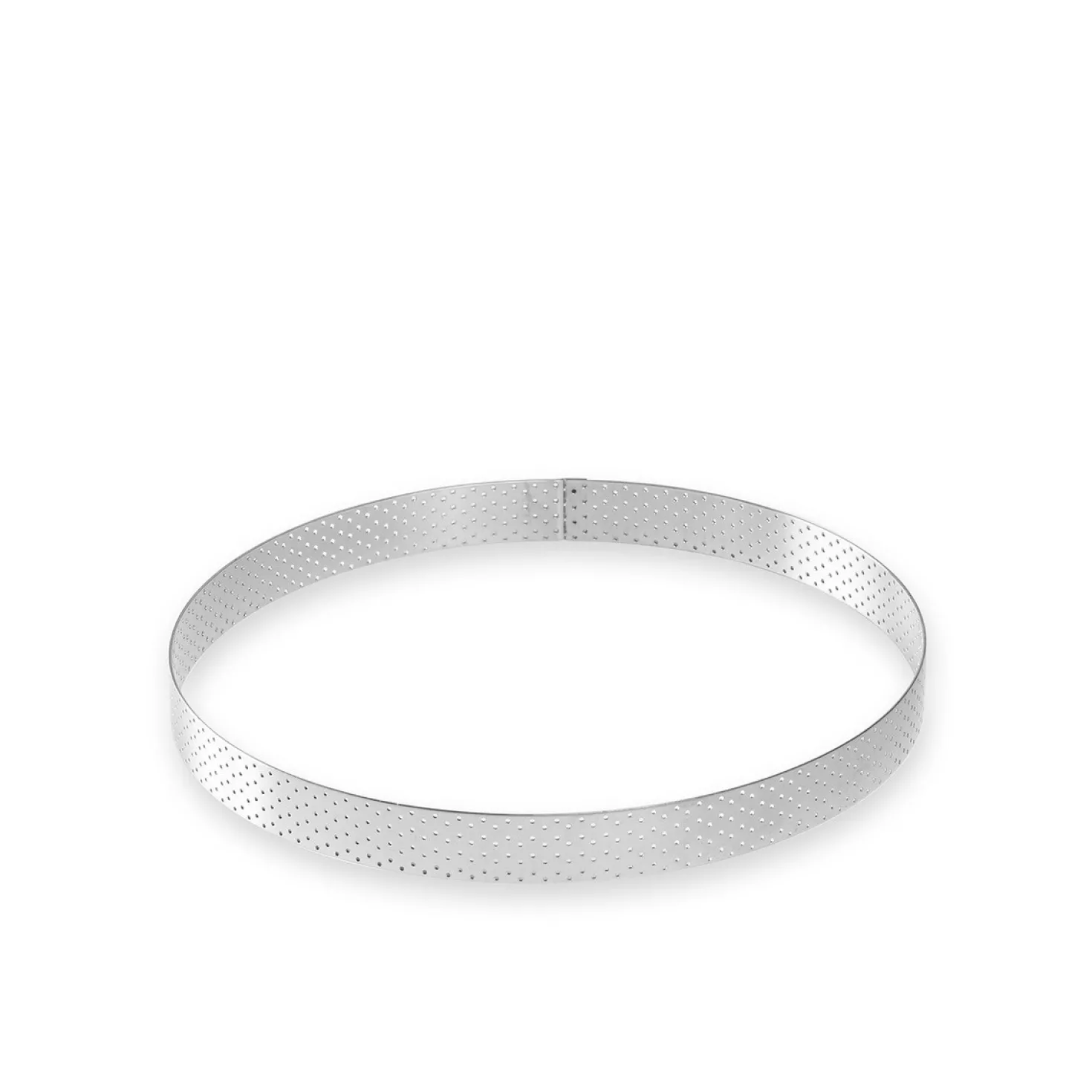 Cercle à tarte en inox perforé 4/6 parts 20.5 cm - Alice Dél
