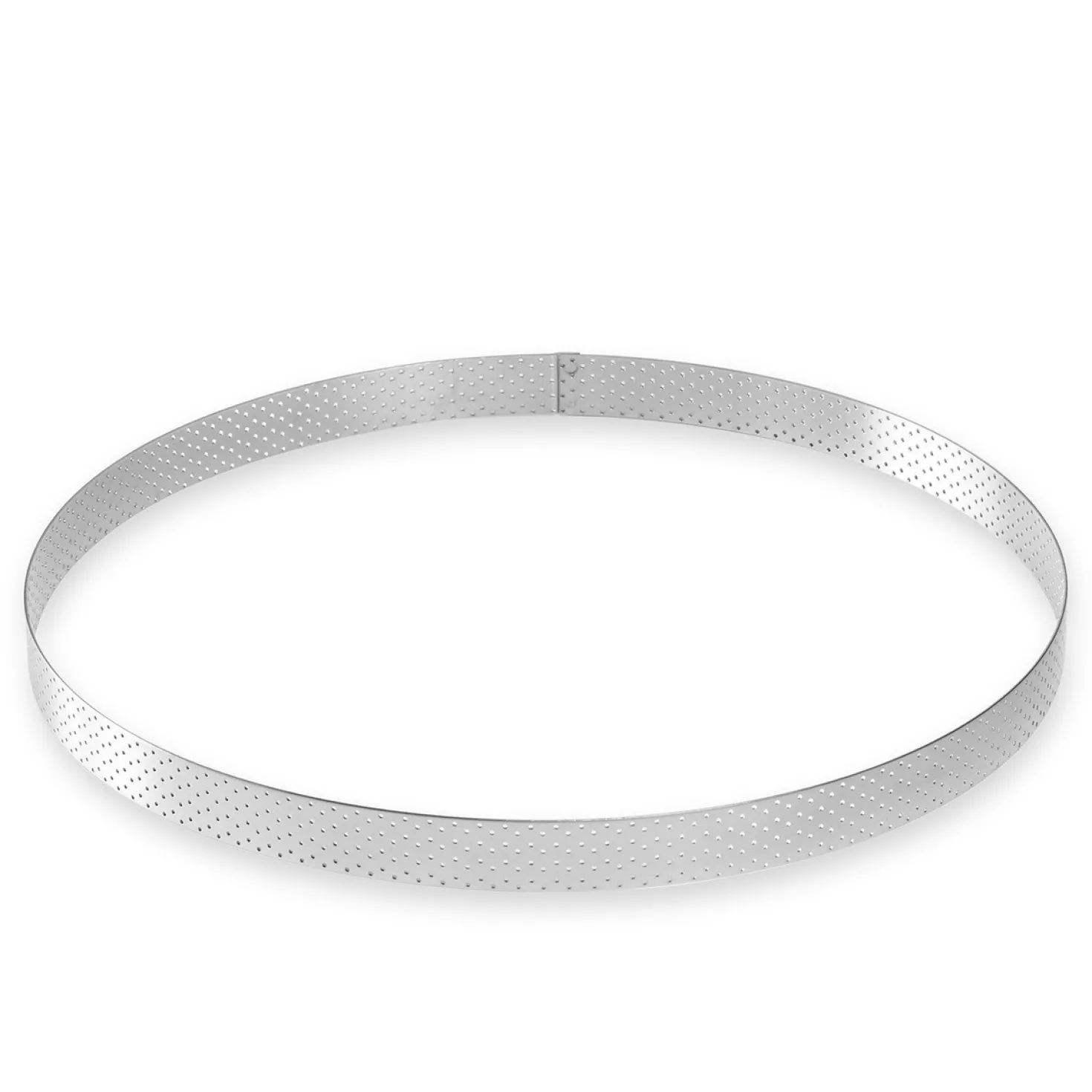 Cercle à tarte en inox perforé 8/10 parts 28.5 cm - Alice Dé