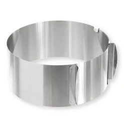 Cercle extensible en inox de 16 à 30 cm - Alice Délice