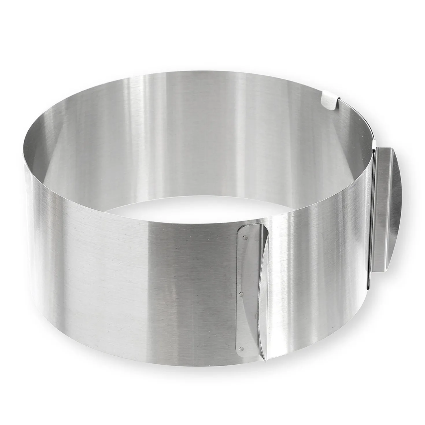 Cercle extensible en inox de 16 à 30 cm - Alice Délice
