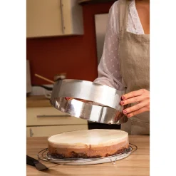 Cercle extensible en inox de 16 à 28 cm - Alice Délice