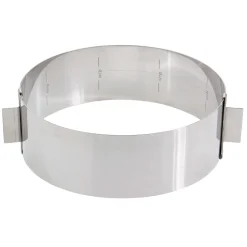 Cercle extensible en inox de 16 à 28 cm - Alice Délice