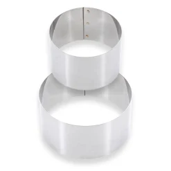 Cercle individuel en inox 9 cm - Alice Délice