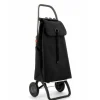 Chariot de course pliable 2 roues noir - Alice Delice
