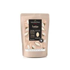Chocolat à pâtisser blanc Ivoire 35% 250 gr - Valrhona