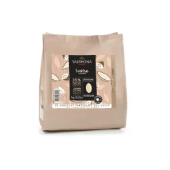 Chocolat à pâtisser blanc Ivoire 35% 1 kg - Valrhona
