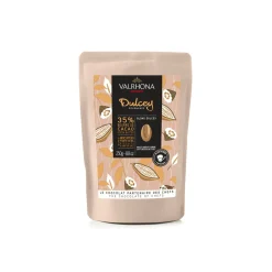 Chocolat à pâtisser blond Dulcey 32% 250 gr - Valrhona