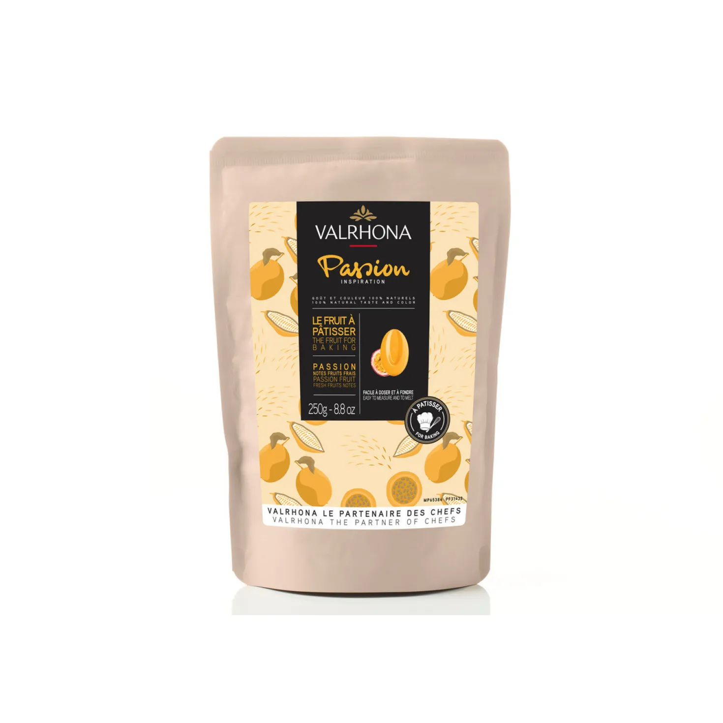 Chocolat à pâtisser inspiration passion 250 gr - Valrhona