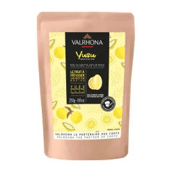 Chocolat à pâtisser inspiration yuzu 250 gr - Valrhona